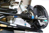 Peugeot 207 S2000 rear suspension