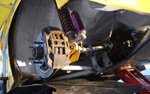 Mitsubishi Colt Evo WRC rear suspension
